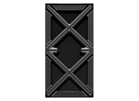 Bluestar 743201 Grate Filler, Matte Black, Open Burner